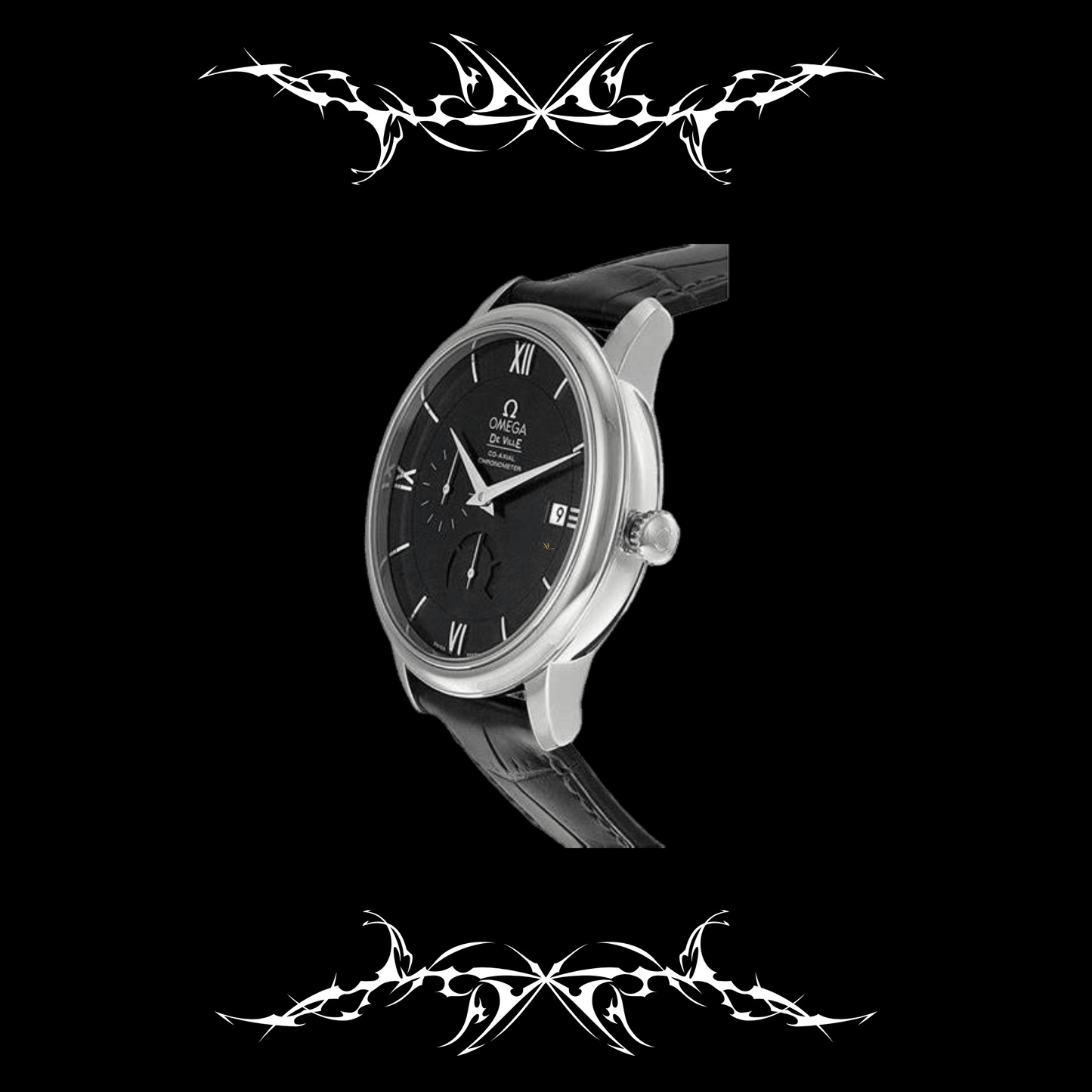 De villie Black Dial