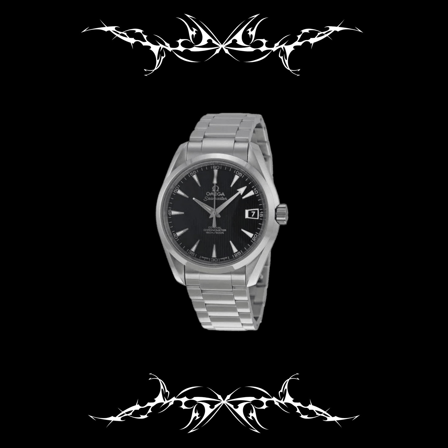 Omega Seamaster Black Dial