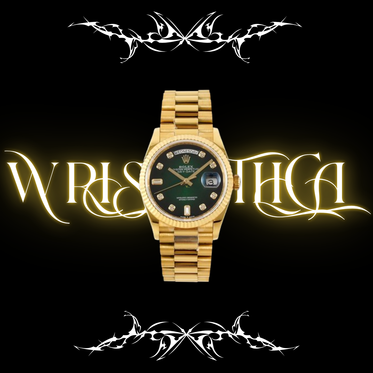Rolex Day-Date Gold Green Dial v2