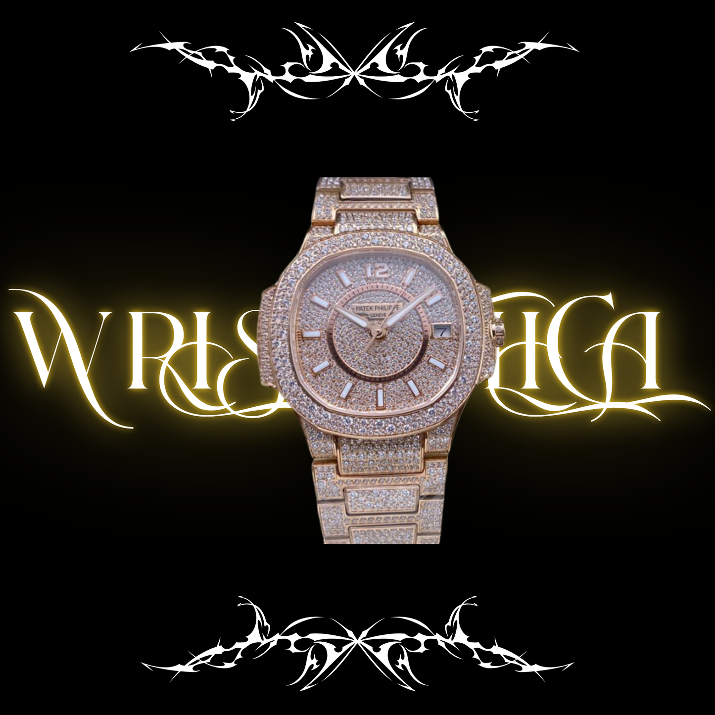 Patek Philip Nautilus Bust Down Bronze