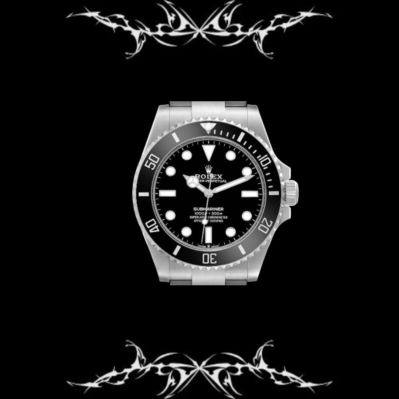 Rolex submariner black dial