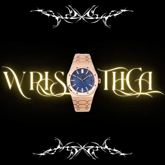 Royal Oak Golden Case Dark Blue Dial
