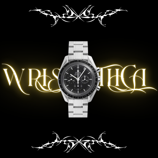 Omega SpeedMaster Black Dial Stainless Steel