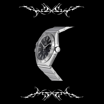 Black Dial Stainless Steel Consellation Collection
