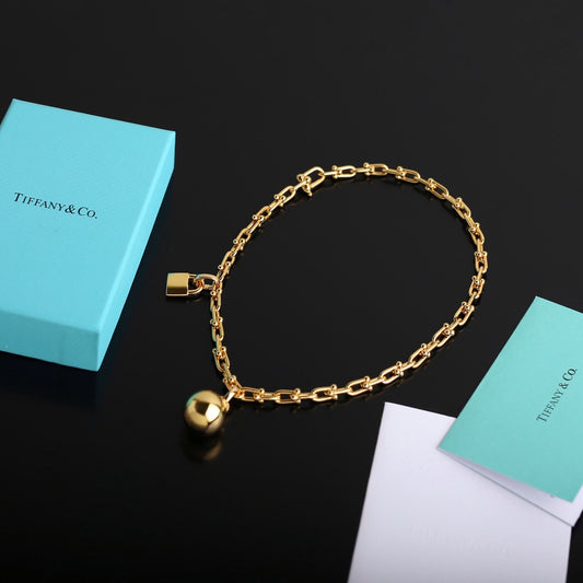 Ball And Lock Bracelet