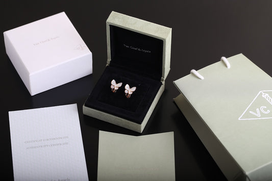 Van cleef Butterfly Mother Of Pearl