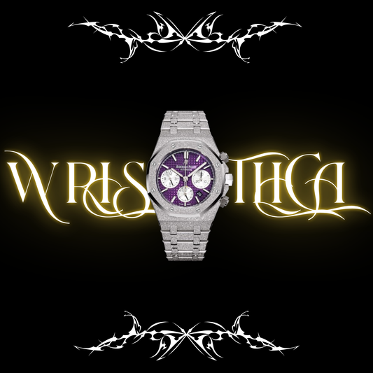 Royal Oak Steel Strap Purple Dial