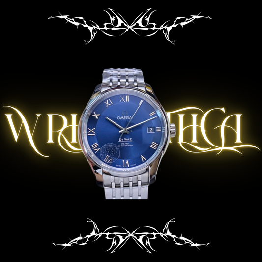 De villie Blue dial