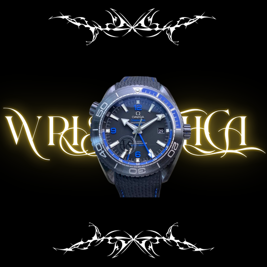 OMEGA Seamaster Black Dail V2 GMT