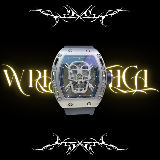 richard mille skull sliver