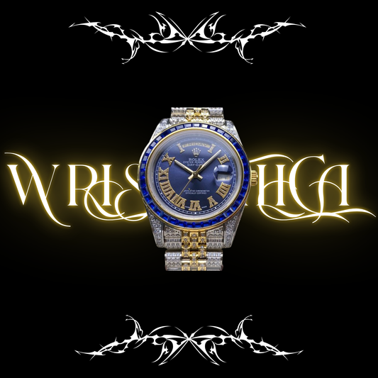Rolex Day-date Bust Down Blue