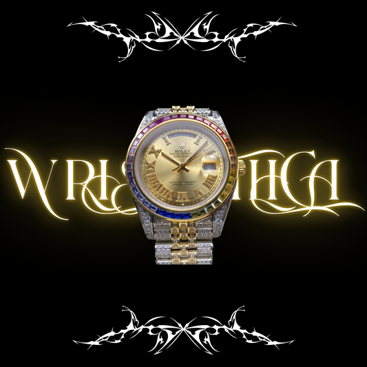 Rolex Day-date Bust Down Rainbow