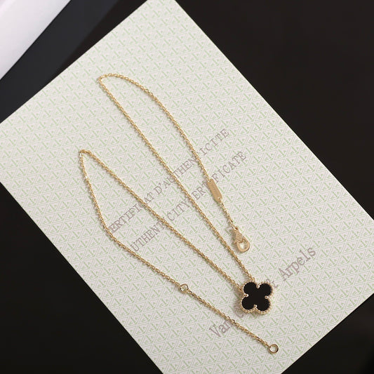 Van Cleef & Arpels Vintage Alhambra Onyx Black