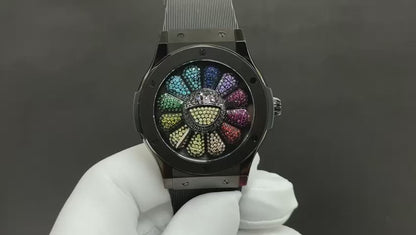 black classic fusion rainbow