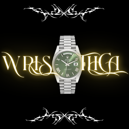 Rolex Day-Date light green dial